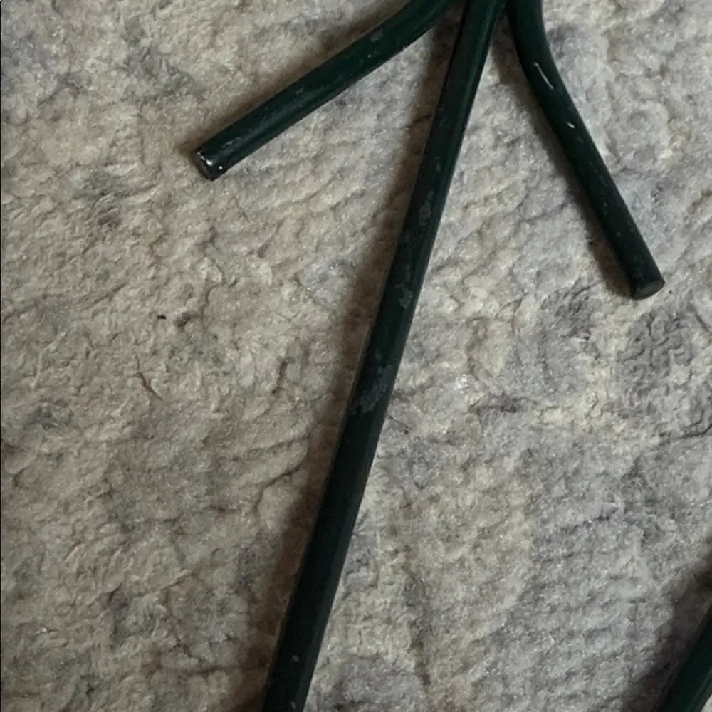 Vintage Home Interiors wood and green metal heart-shaped wall sconce 1990s